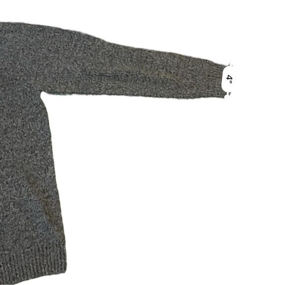 Men’s Enzo Montanari 1/4 Zip 100% Wool Sweater - Picture 7 of 9